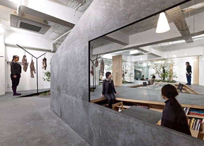 皮具公司辦公區(qū)裝修設計效果圖